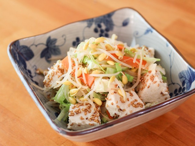 豆腐ナムルサラダ