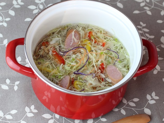 野菜たっぷり時短スープ