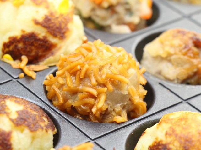 かわり皮のまんまるシュウマイ