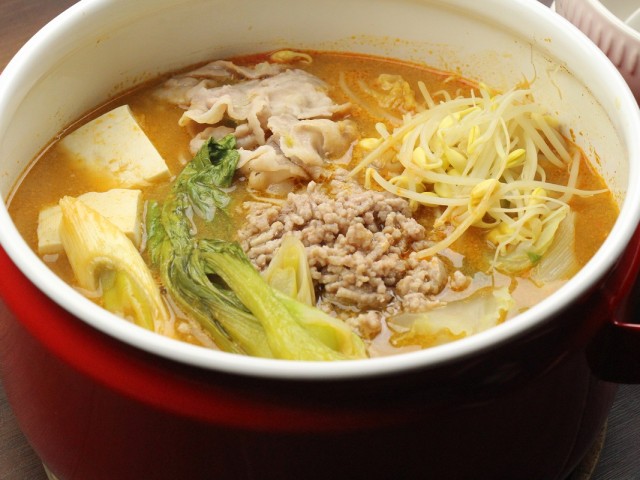 野菜たっぷり坦々スープ