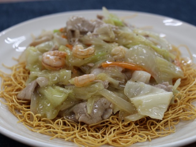 お野菜いっぱい皿うどん