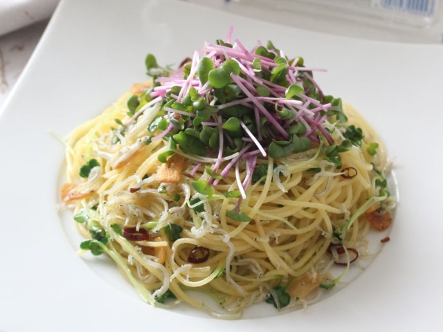 簡単！彩りパスタ