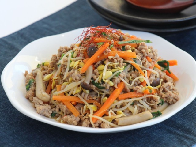 台湾ミンチのピリ辛おかず