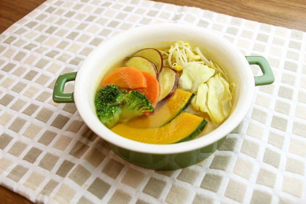 【管理栄養士監修】6品目の野菜で体力回復スープ