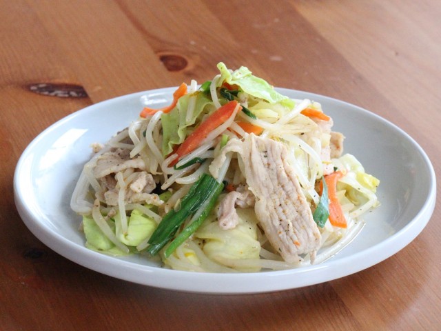 カレースパイス肉野菜炒め