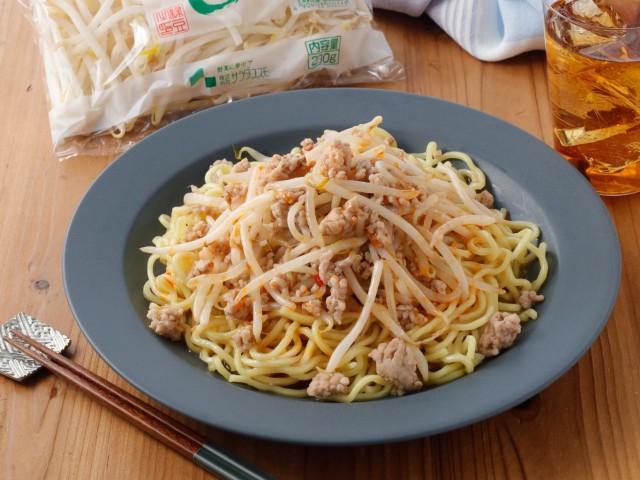 麻婆もやし焼きそば