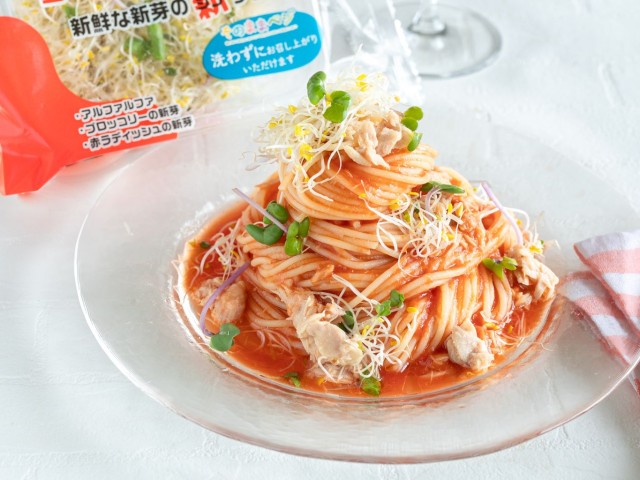 冷製トマトパスタ