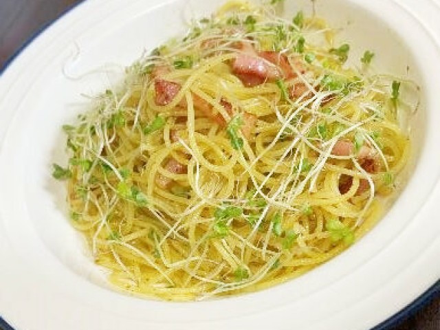 スルフォラファンスプラウトのジェノベーゼ
