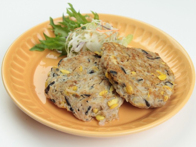 卵なし!子大豆もやし&ひじきの栄養たっぷりつくね
