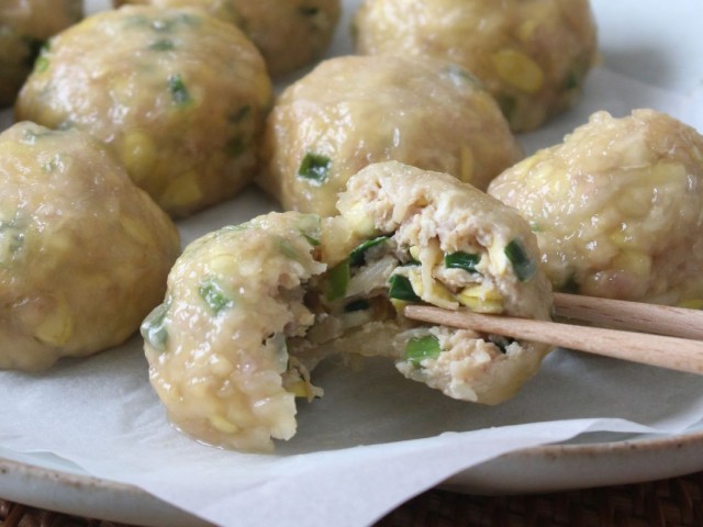 子大豆もやしで皮なし餃子