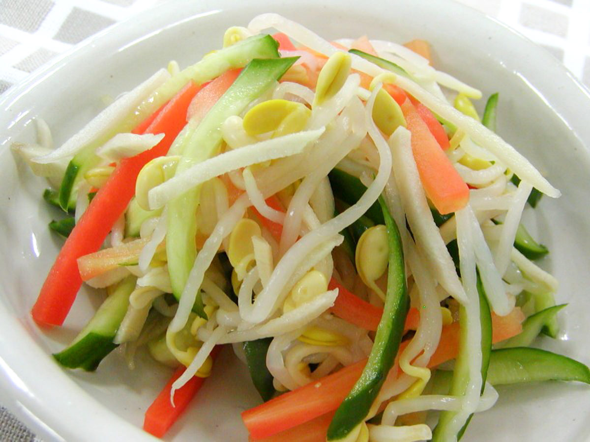 青菜に塩